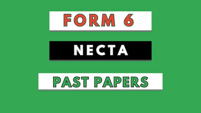 Download – NECTA Past papers Form Six Accountancy