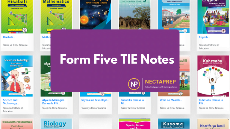 Download Form Five TIE Book pdf All Subject