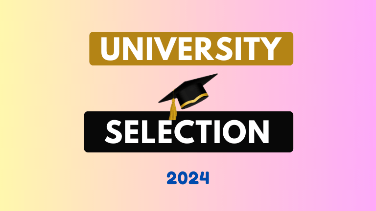 University Selection List 2024 Results Announced