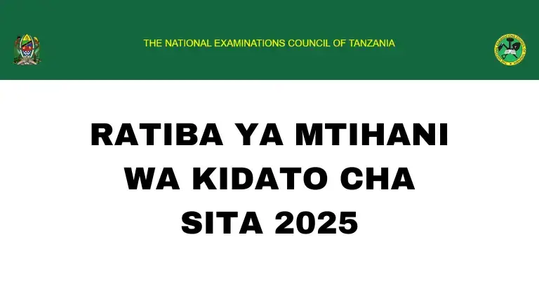 download necta form six timetable 2025